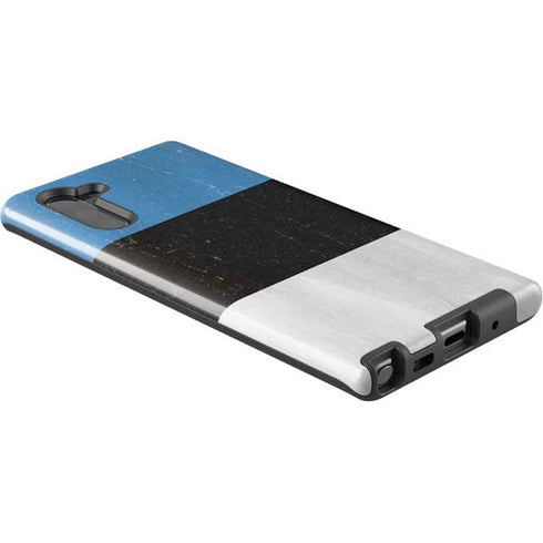 Estonia Flag Distressed Galaxy Note 10 Pro Case